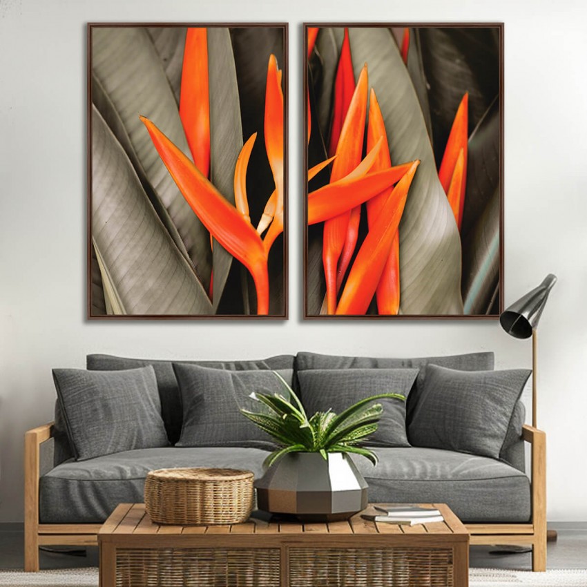 Quadro Flores de Laranjeira Duo - Bird Of Paradise