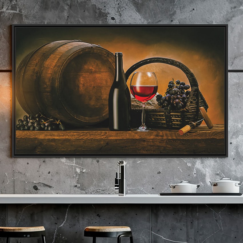 Quadro Art of Wine