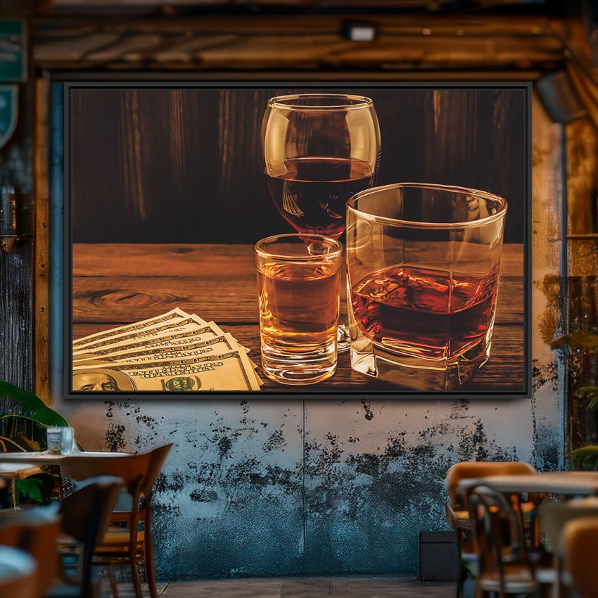 Quadro Whiskey and Money