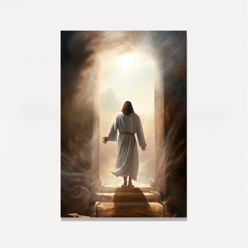 Quadro Jesus A Ressurreição no Terceiro Dia