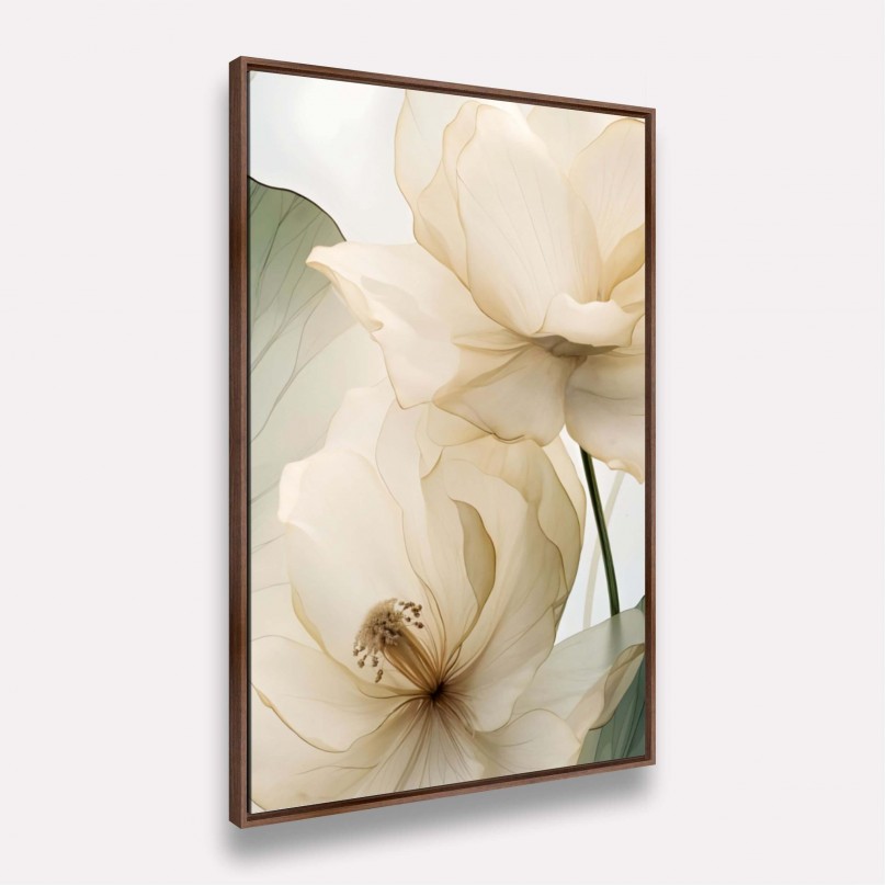 Quadro Florescer Delicado em Arte