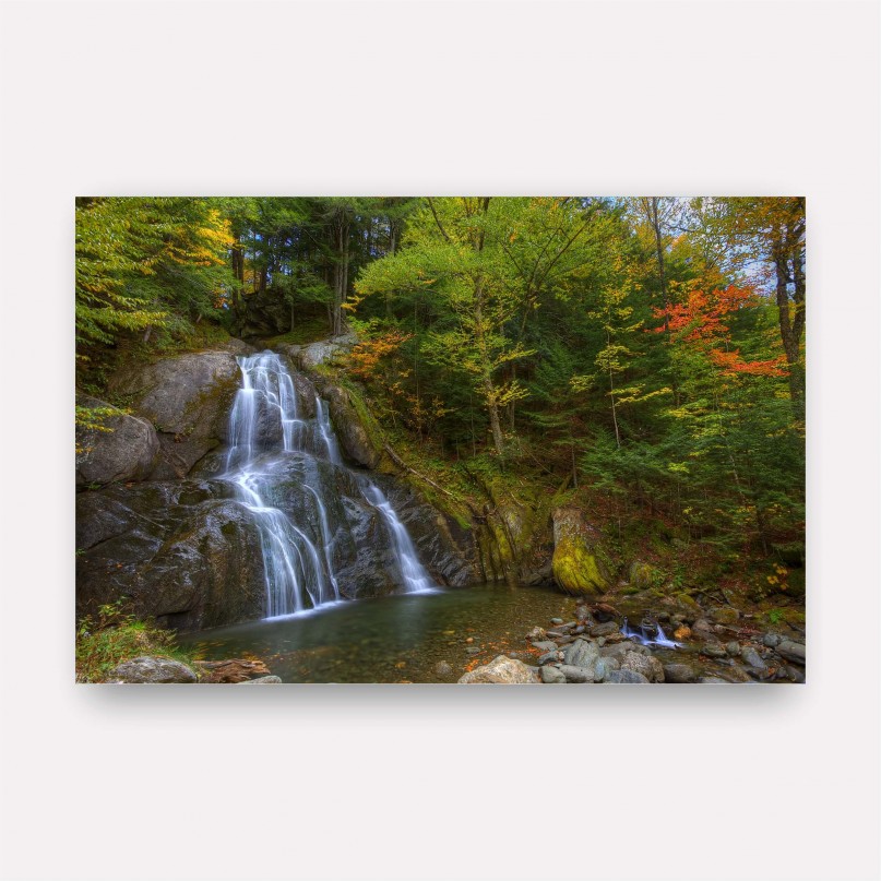 Quadro Paisagem Paraíso das Cachoeiras Natureza em Movimento