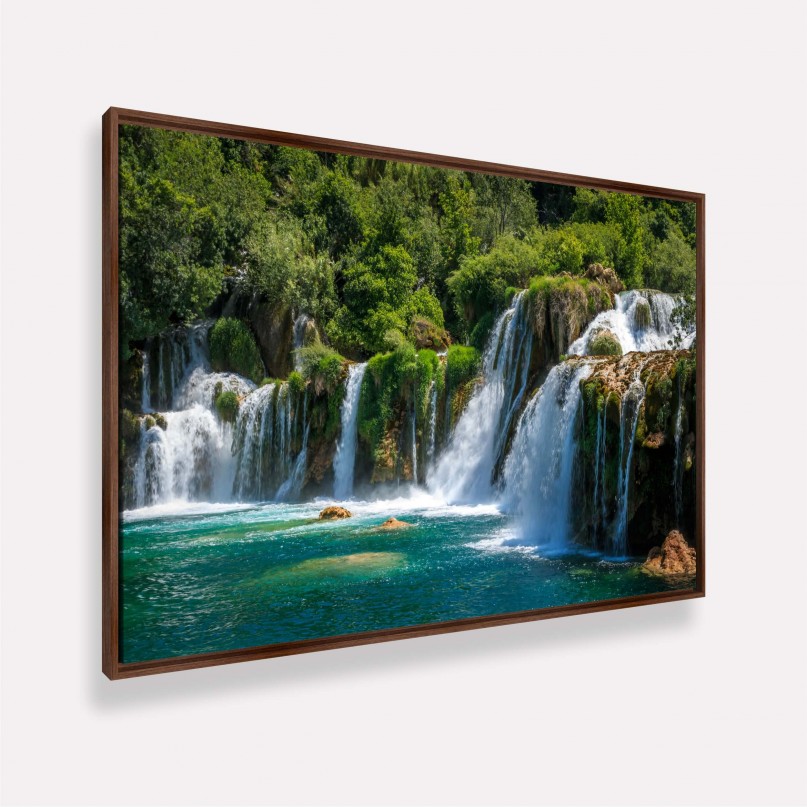 Quadro Paisagem Cachoeira Paraíso Encontro das Águas