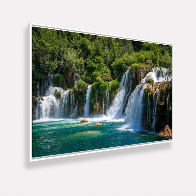 Quadro Paisagem Cachoeira Paraíso Encontro das Águas