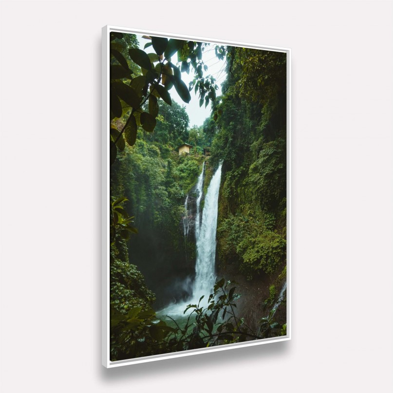 Quadro Paisagem Cachoeira da Natureza Verdejante 
