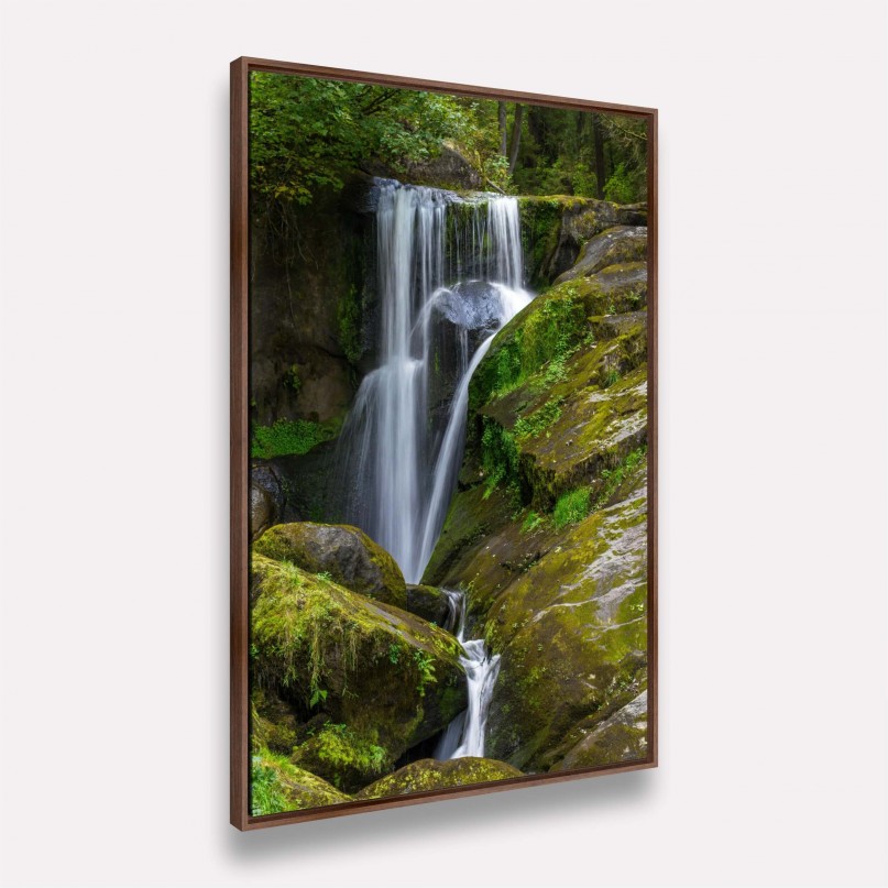 Quadro Paisagem Harmonia da Cachoeira Verdejante