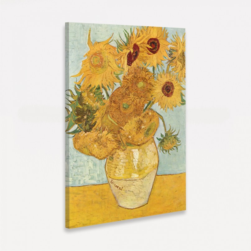 Quadro Doze Girassóis numa Jarra - Van Gogh