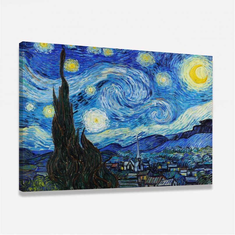 Quadro Noite Estrelada - Van Gogh