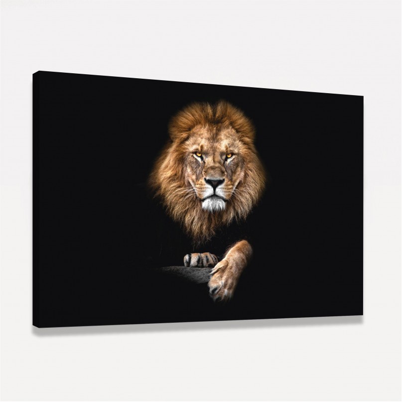 Quadro Leão de Judá em Arte decorativo