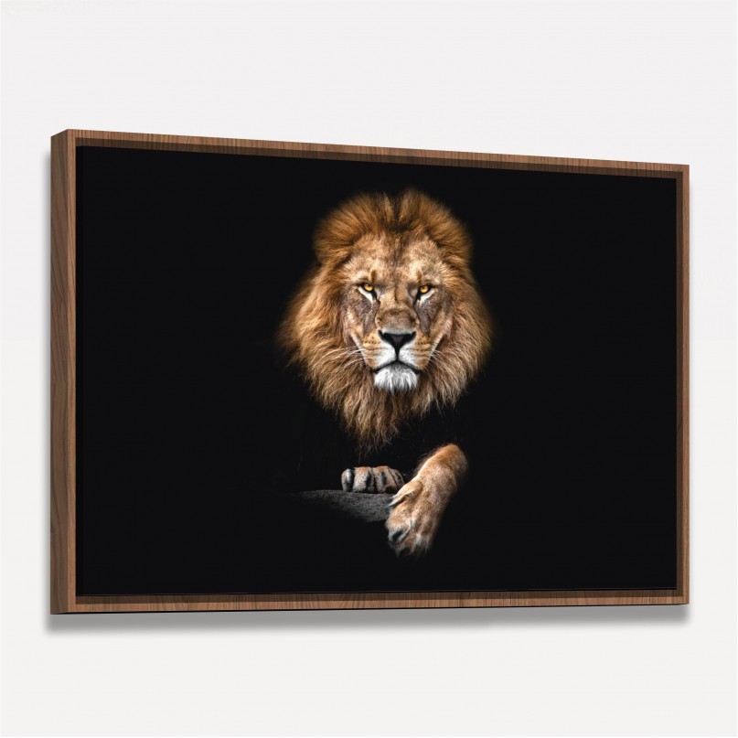 Quadro Leão de Judá em Arte decorativo