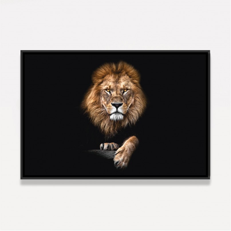 Quadro Leão de Judá em Arte decorativo