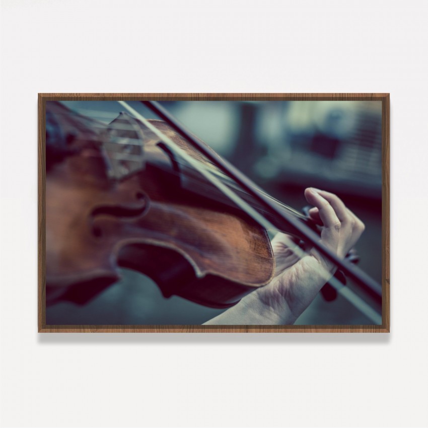 Quadro Violino A Arte de Tocar