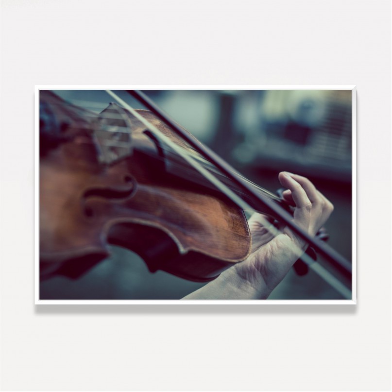 Quadro Violino A Arte de Tocar