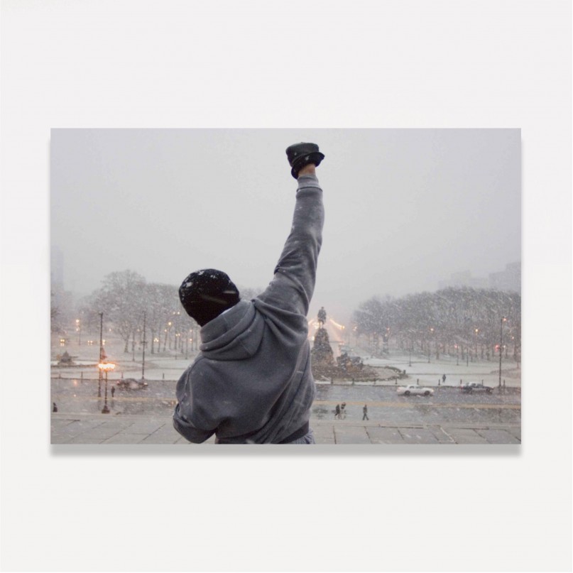 Quadro Rocky Balboa Motivacional - East Fairmount Park
