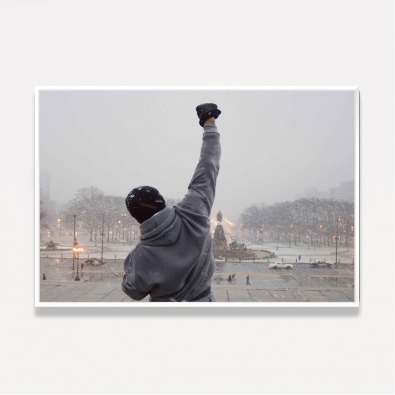 Quadro Rocky Balboa Motivacional - East Fairmount Park