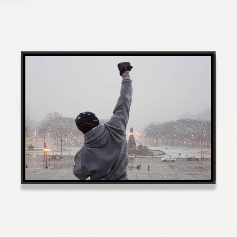 Quadro Rocky Balboa Motivacional - East Fairmount Park