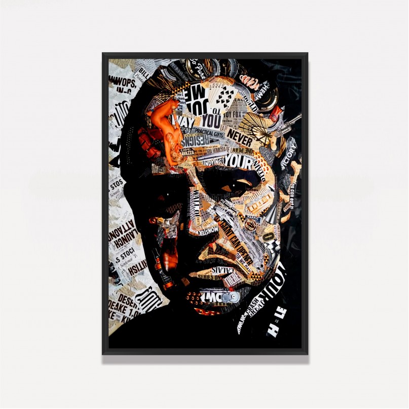 Quadro Poderoso Chefão Collage Art