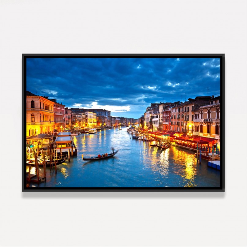 Quadro Canal de Veneza decorativo
