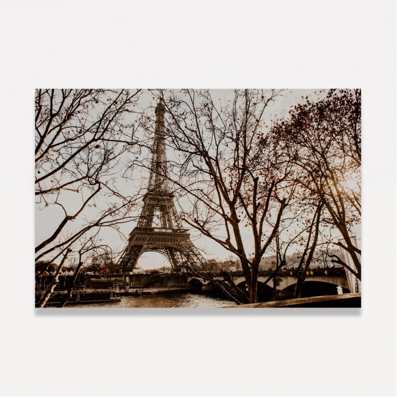 Quadro Torre Eiffel Paris em Arte Vintage