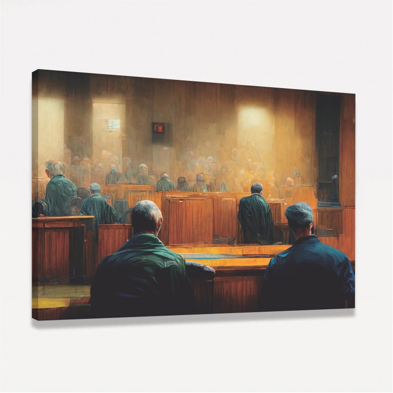 Quadro Advocacia Tribunal Poder do Juiz