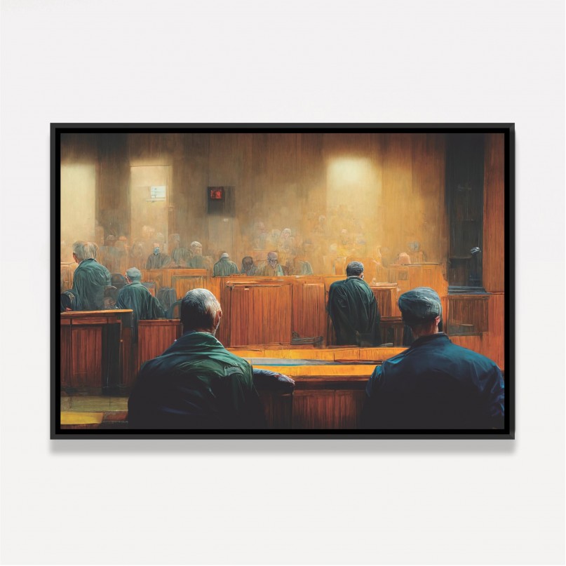 Quadro Advocacia Tribunal Poder do Juiz