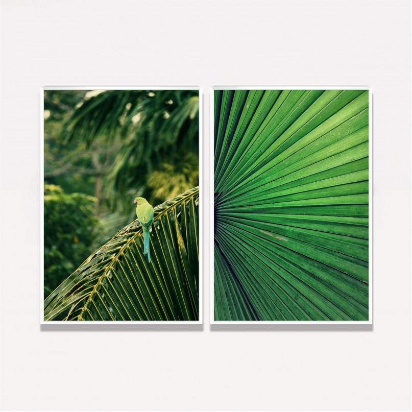 Quadro Duo Tropical Vibes