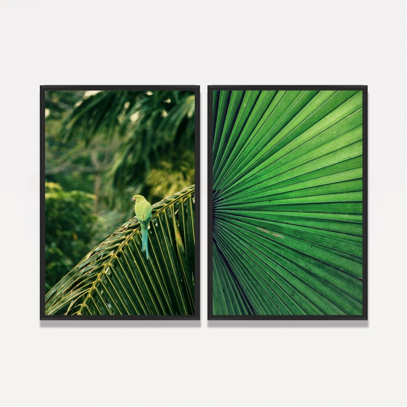 Quadro Duo Tropical Vibes