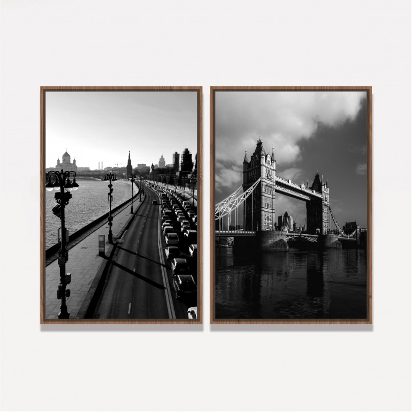 Quadro Duo Skyline of London