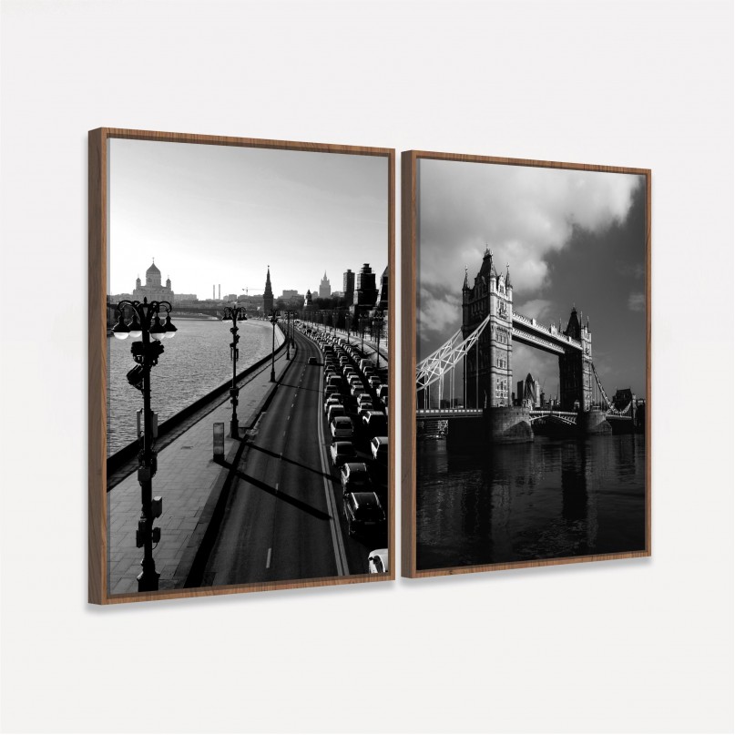 Quadro Duo Skyline of London