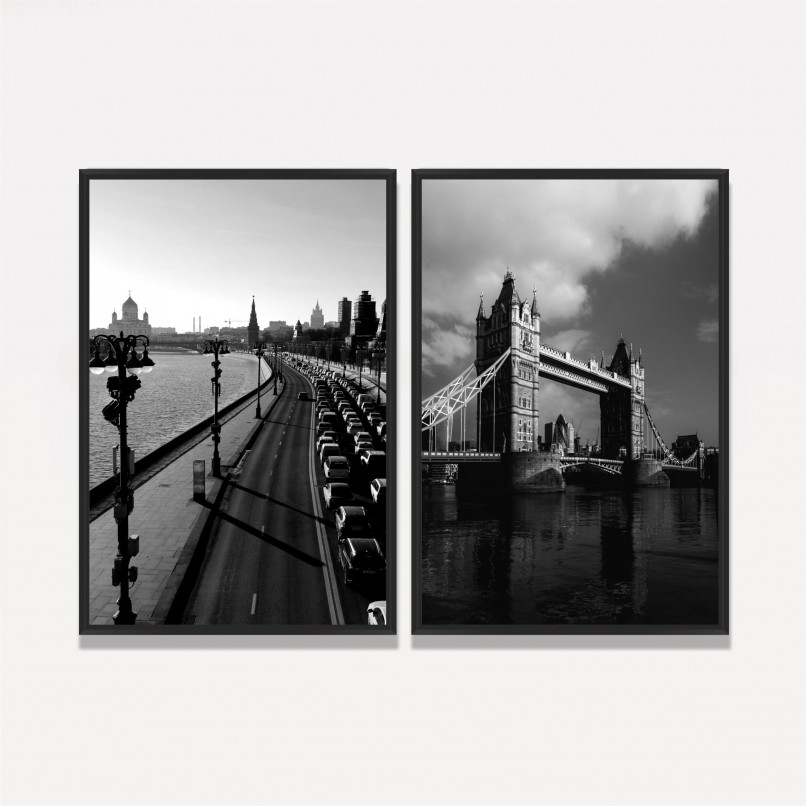Quadro Duo Skyline of London