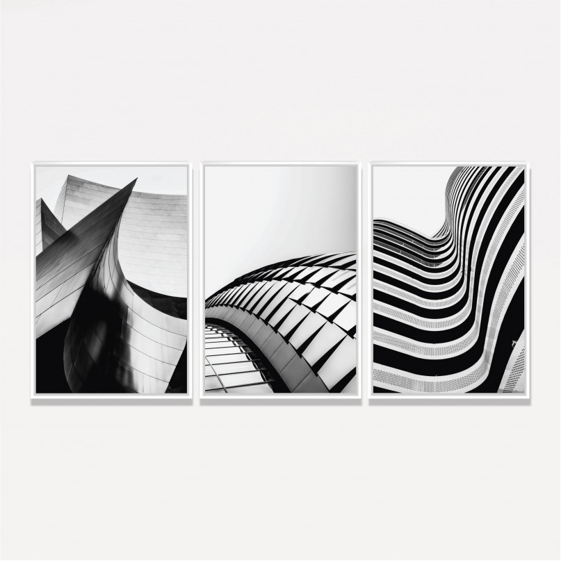 Quadro Trio Edifícios Notáveis