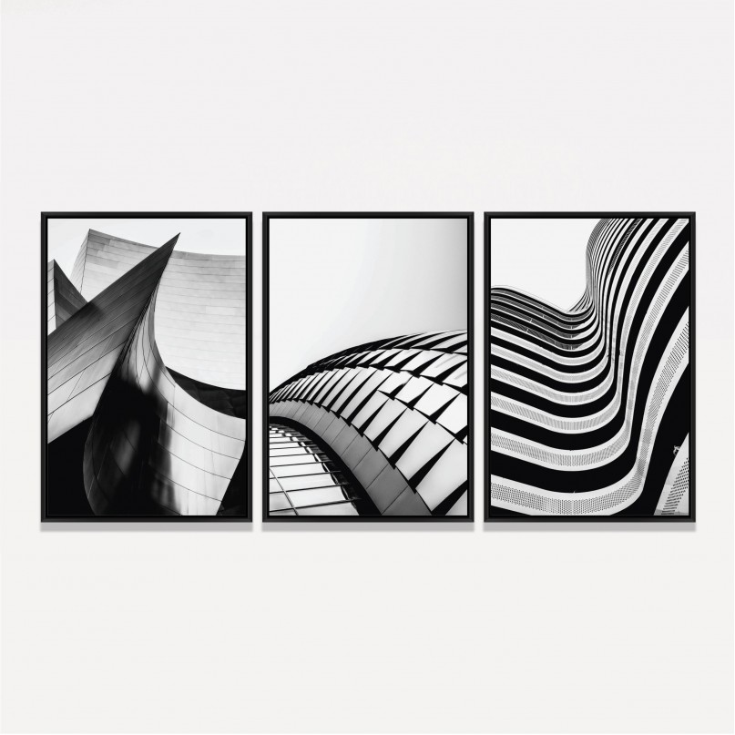 Quadro Trio Edifícios Notáveis