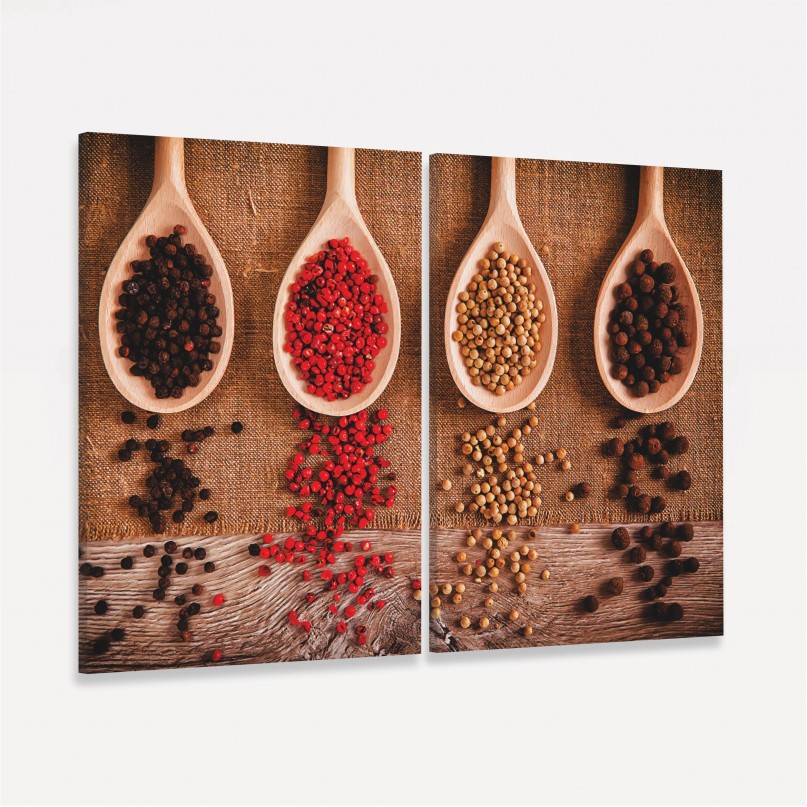 Quadro Duo Aroma dos Temperos