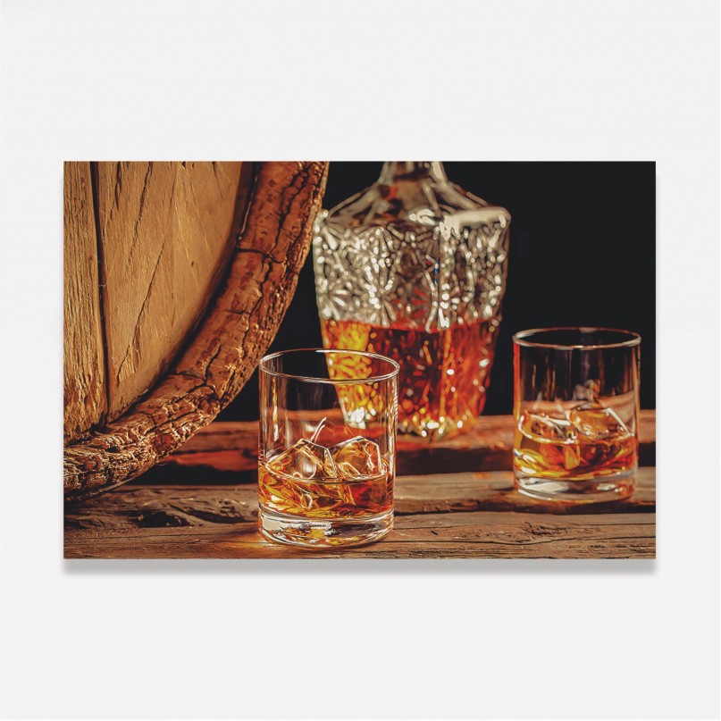 Quadro Decorativo Golden Nectar