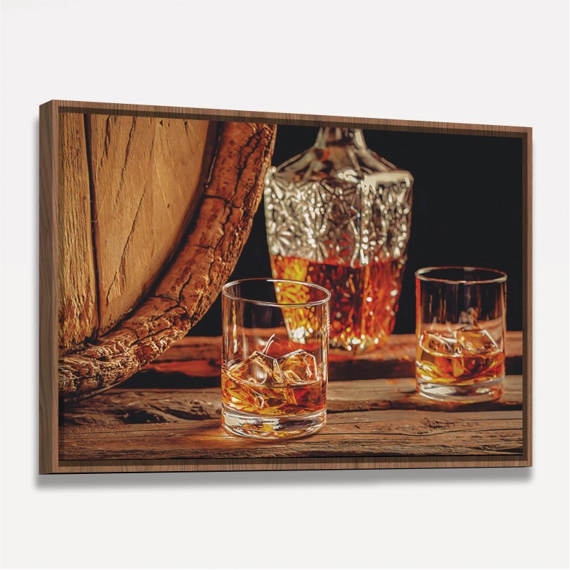 Quadro Decorativo Golden Nectar