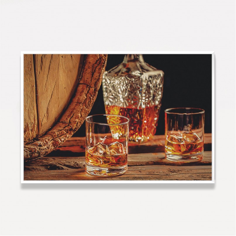 Quadro Decorativo Golden Nectar