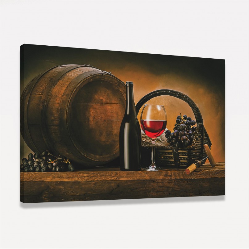 Quadro Art of Wine