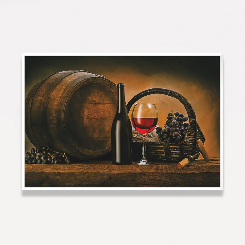 Quadro Art of Wine