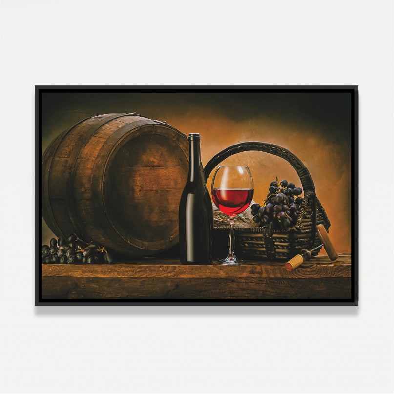 Quadro Art of Wine