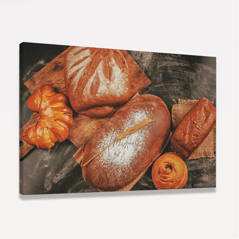Quadro Decorativo Aroma de Pão fresco