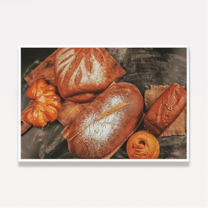 Quadro Decorativo Aroma de Pão fresco