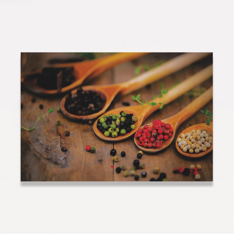 Quadro Decorativo Mix de Especiarias