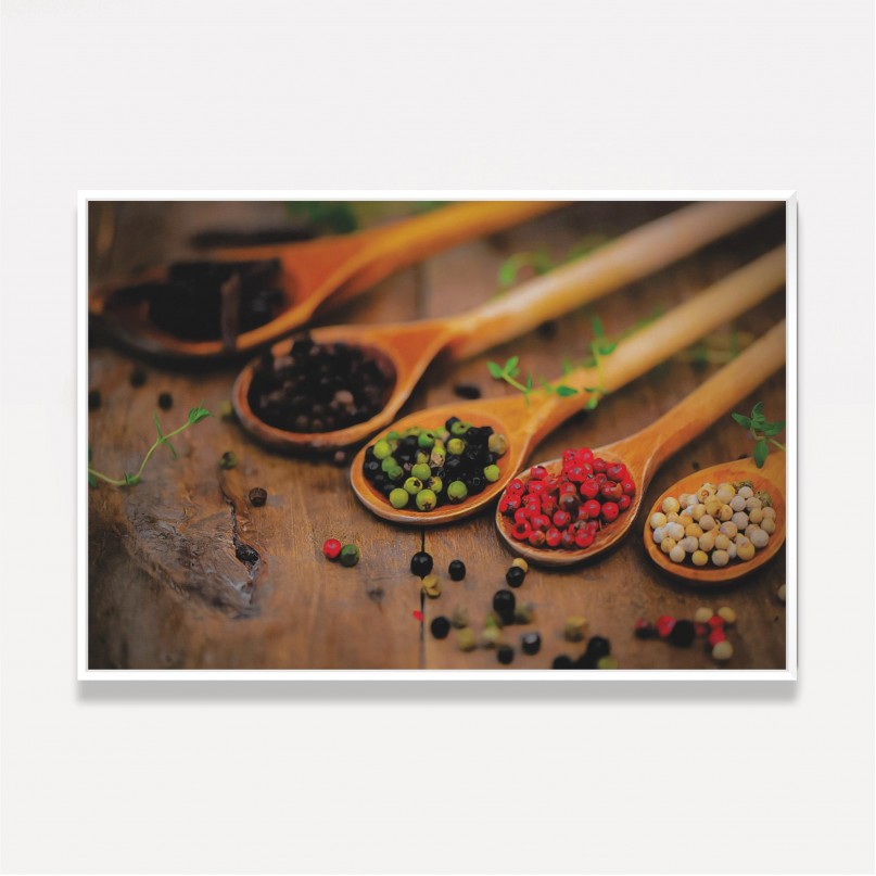 Quadro Decorativo Mix de Especiarias