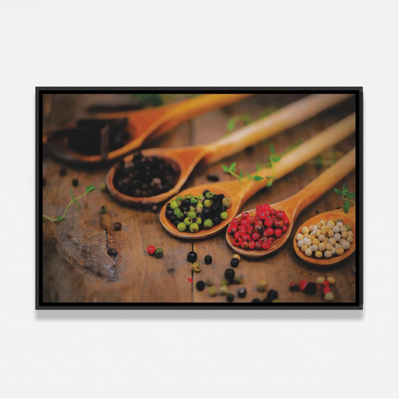 Quadro Decorativo Mix de Especiarias