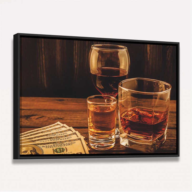 Quadro Whiskey and Money