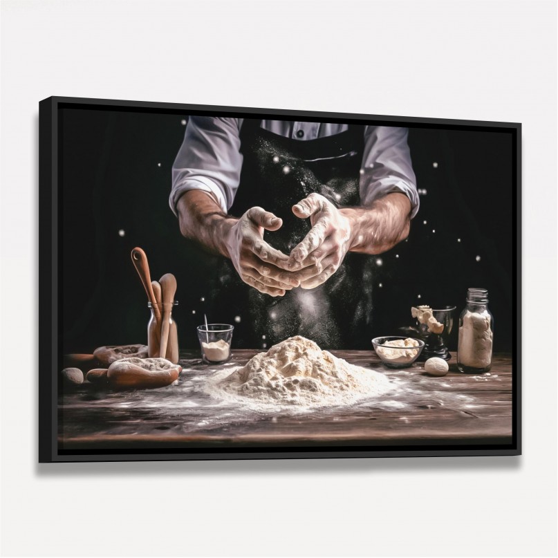 Quadro Decorativo a Arte da Panificação