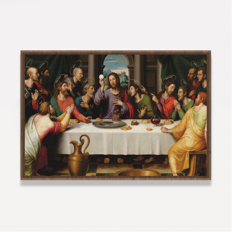 Quadro Santa Ceia A Última Ceia Releitura