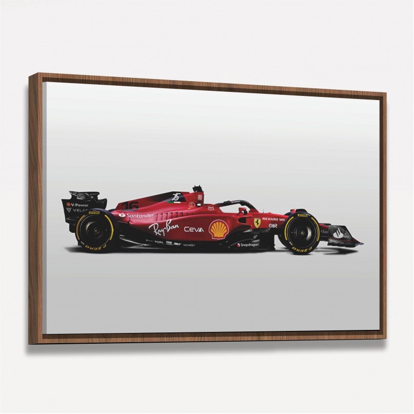 Quadro Carro de Corrida Ferrari F1-75