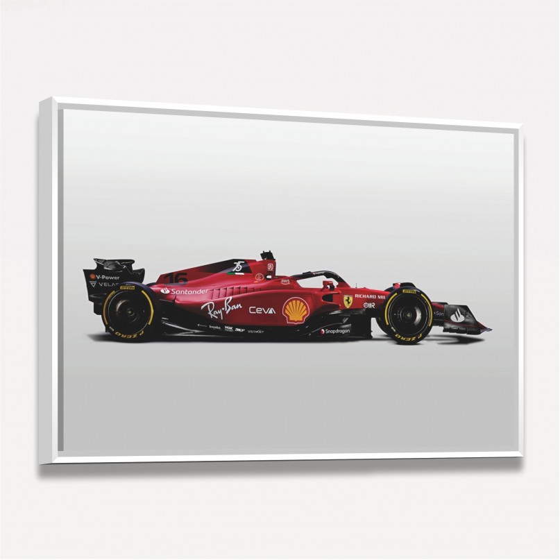 Quadro Carro de Corrida Ferrari F1-75