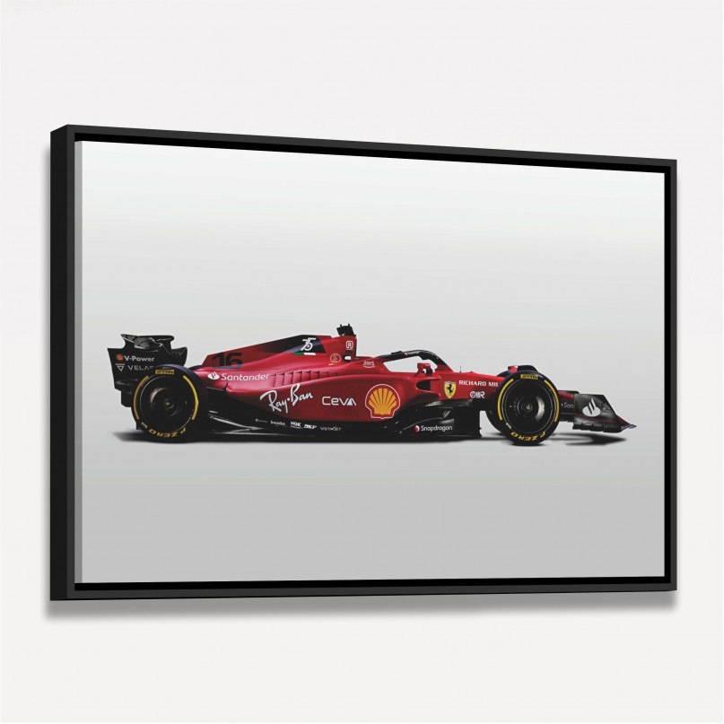 Quadro Carro de Corrida Ferrari F1-75